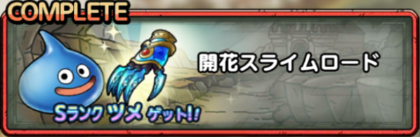 開花スライムロード