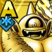 ドラクエタクトの呪い超弱点のなかま「ゴールデンタイタス」のアイコン