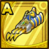 ドラクエタクトの物理ばつぐん盛りツメのそうびおうごんのつめ」のアイコン