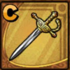 ドラクエタクトの息ばつぐん盛り剣のそうびレイピア」のアイコン