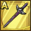 ドラクエタクトの属性威力盛り剣のそうびじごくのサーベル」のアイコン